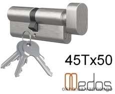 Цилиндр замка с воротком 45Т-50 Medos (Польша).